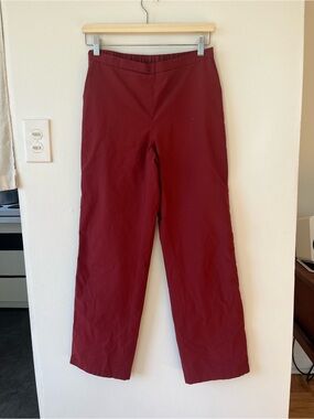 Prada Burgundy Track Pants
